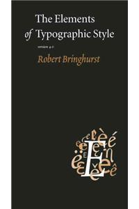 Elements of Typographic Style: Version 4.0