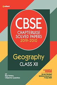 CBSE Geography Chapterwise Solved Paper 2019-2010 Class 12