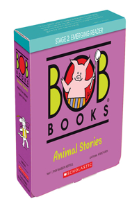 Bob Books - Animal Stories Box Set Phonics, Ages 4 and Up, Kindergarten (Stage 2: Emerging Reader)