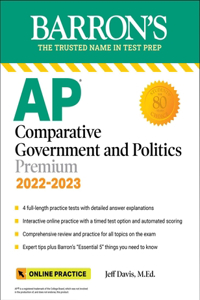 AP Comparative Government and Politics Premium: 4 Practice Tests + Comprehensive Review + Online Practice