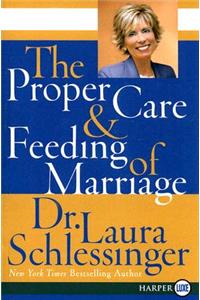 Proper Care and Feeding of Marriage