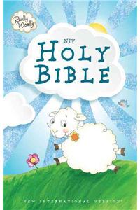 NIV, Really Woolly Bible, Hardcover, Blue