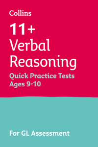 Letts 11+ Success - 11+ Verbal Reasoning Quick Practice Tests Age 9-10 for the Gl Assessment Tests