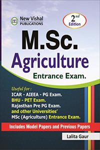 MSc Agriculture for AIEEA PG, BHU PET and Rajasthan Pre PG Exam
