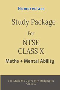 Study Package for NTSE Class X (Maths + Mental Ability): Mathematics + MAT