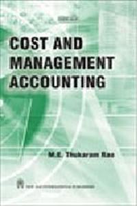 Cost and Management Accounting