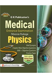 Cbse - Aipmt Physics Medical Entrance Examination 2015 : Advance Package (Solved Paper 2014)