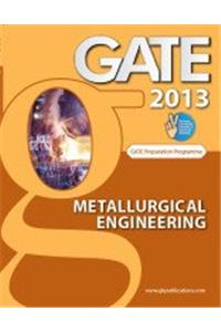 GATE 2013: Metallurgical Engineering