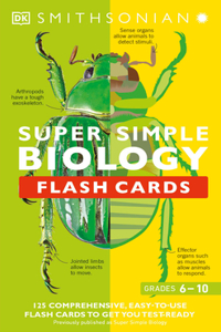 Super Simple Biology Flash Cards