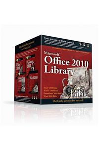 Office 2010 Library - Excel 2010 Bible, Access 2010 Bible, PowerPoint 2010 Bible, Word 2010 Bible