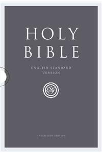 Holy Bible: English Standard Version (ESV) Anglicised Black Compact Gift edition