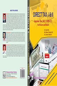 Direct Tax - I & II (Income Tax ) - A.Y. 2020 - 2021