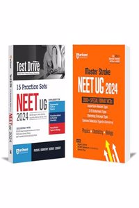 Arihant Test Drive 15 Practice Sets For NEET UG 2024 & Arihant Master Stroke NEET UG 2024 (EditionI)