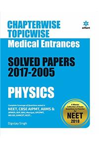 Chapterwise Topicwise Solved Papers Physics for Medical Entrances