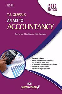 T.S. Grewal's An Aid to Accountancy - ISC XII