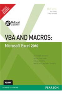 VBA and Macros : Microsoft Excel 2010