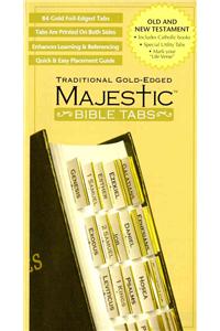 Majestic Traditional Gold-Edged Bible Tabs