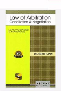 Law of Arbitration Conciliation and Negotiation