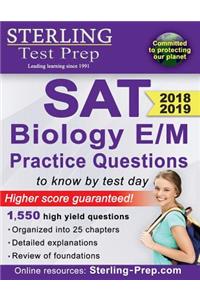 Sterling Test Prep SAT Biology E/M Practice Questions