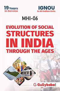 Gullybaba Ignou MA (Latest Edition) MHI-6 Evolution Of Social Structures In India Through The Ages, IGNOU Help Books with Solved Sample Question Papers and Important Exam Notes