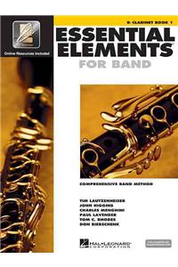Essential Elements for Band - BB Clarinet Book 1 with Eei (Book/Media Online)