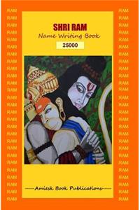 25000 Shri Ram - writing book