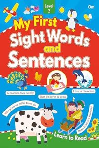 My First Sight Words and Sentence Level 2