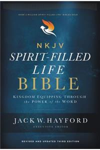 NKJV, Spirit-Filled Life Bible, Third Edition, Hardcover, Red Letter, Comfort Print