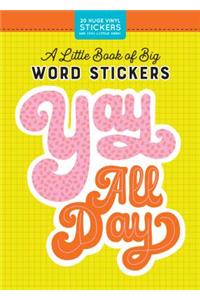 Little Book of Big Word Stickers