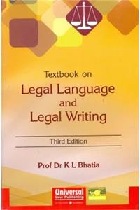 Textbook on Legal Language & Legal Writing