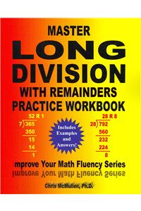 Master Long Division with Remainders Practice Workbook