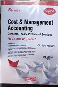 Padhuka's Practical Guide To Cost & Management Accounting For Ca Inter - 2020