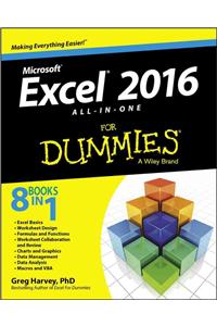 Excel 2016 All-In-One For Dummies