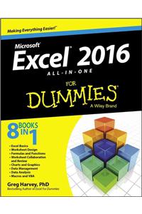 Excel 2016 All-in-One For Dummies