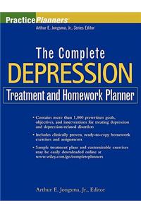 Complete Depression Treatment and Homework Planner