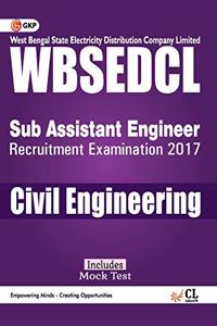 WBSEDCLWest Bengal State Electricity Distribution Company Limited Civil Engineering (Sub Assistant Engineer)