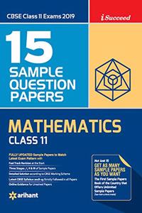 15 Sample Question Papers Maematics Class 11 CBSE (Old edition)