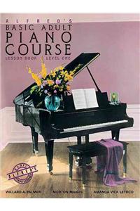 Alfred's Basic Adult Piano Course Lesson Book 1