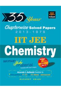 35 Years' Chapterwise Solved Papers (2013-1979) Iit Jee Chemistry