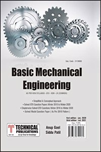 Basic Mechanical Engineering for GTU 18 Course (I/II - Common - 3110006)