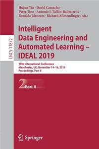 Intelligent Data Engineering and Automated Learning - Ideal 2019