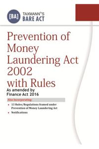 Prevention Of Money Laundering Act 2002 With Rules