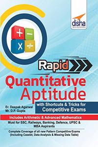 Rapid Quantitative Aptitude - Book of Shortcuts & Tricks for Competitive Exams