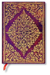 Viola (Diamond Rosette) Midi Lined Hardcover Journal