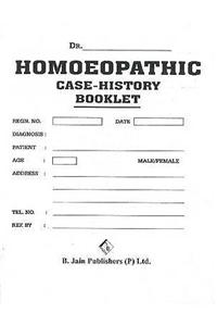 Homoeopathic Case History Booklet