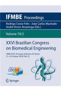 XXVI Brazilian Congress on Biomedical Engineering