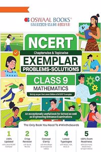 Oswaal Ncert Exemplar (Problems - Solutions) Class 9 Mathematics Book
