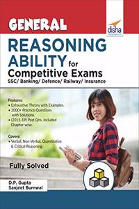 General Reasoning Ability for Competitive Exams - SSC/Banking/Defence/Railway/Insurance