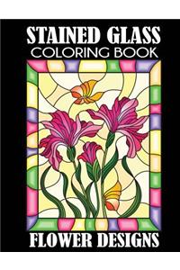 Stained Glass Coloring Book