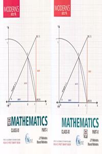Modern ABC Plus of Mathematics Class-11 Part I & Part II (Set of 2 Books)